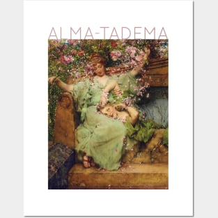 Lawrence Alma-Tadema - In a Rose Garden Posters and Art